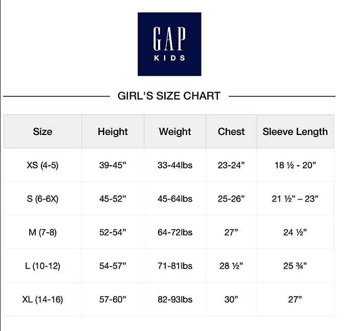 【預購】Gap Casual G121325 女童連衣裙
