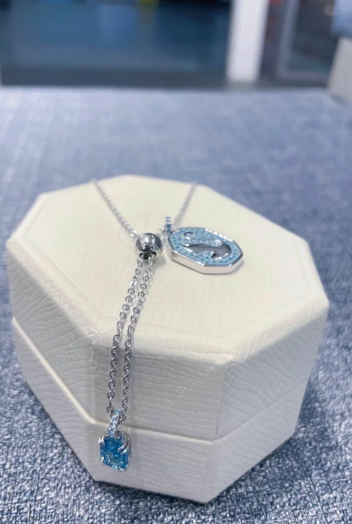 【預購】Swarovski signum G121302 天鵝頸鏈