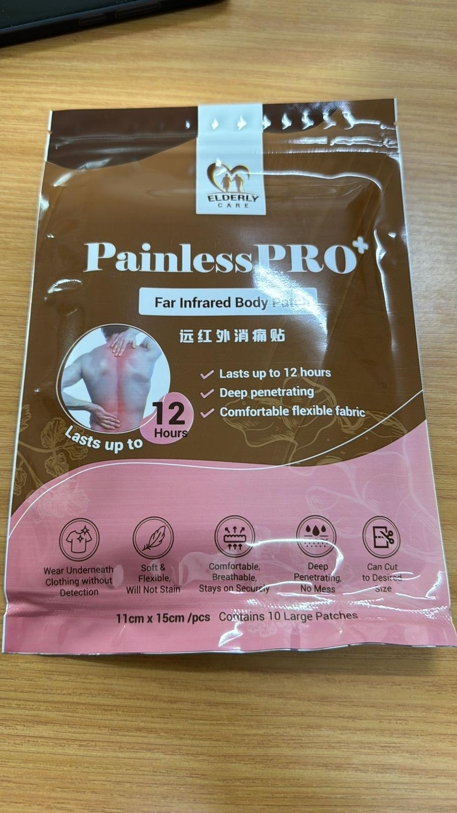 5 PAINLESS PRO+ BODY PATCH