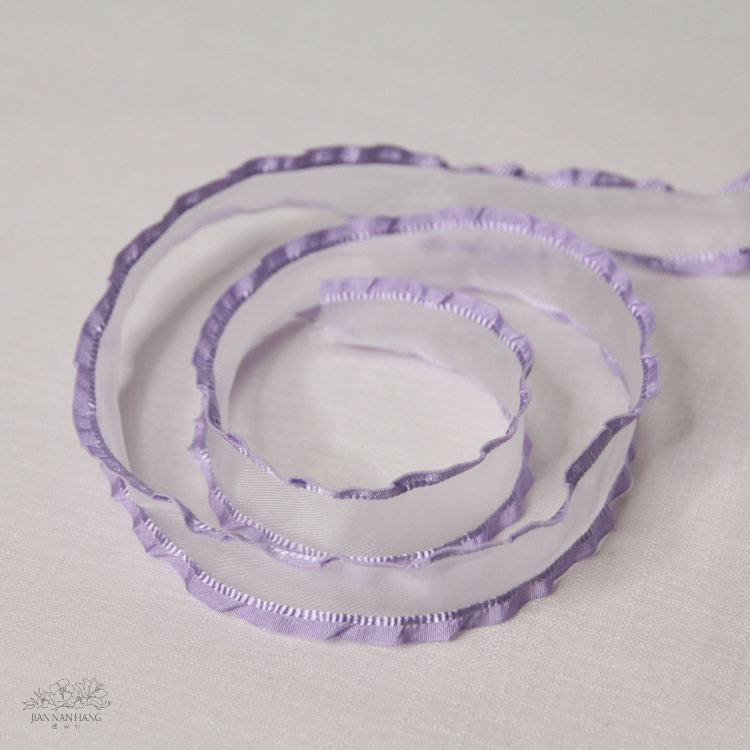 包裝 韓系雪紗花邊 3色 2.5cmX10碼