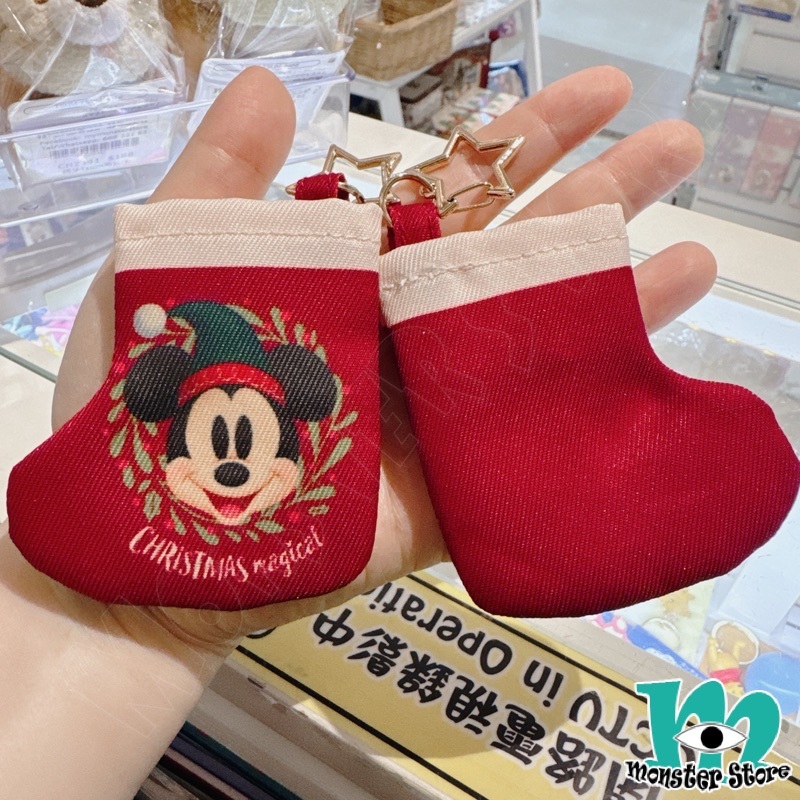 米奇聖誕襪匙扣