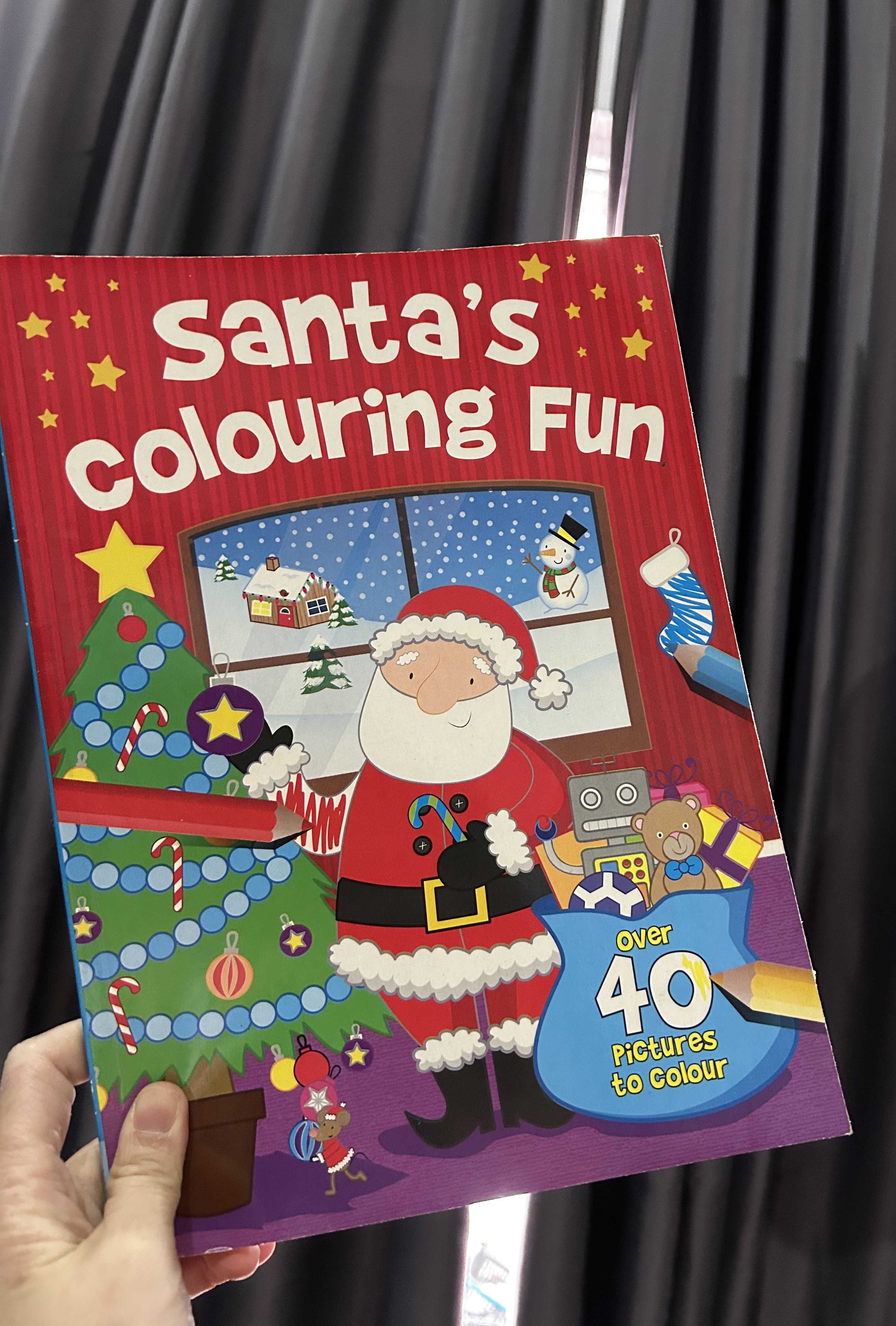 cs santa colouring fun