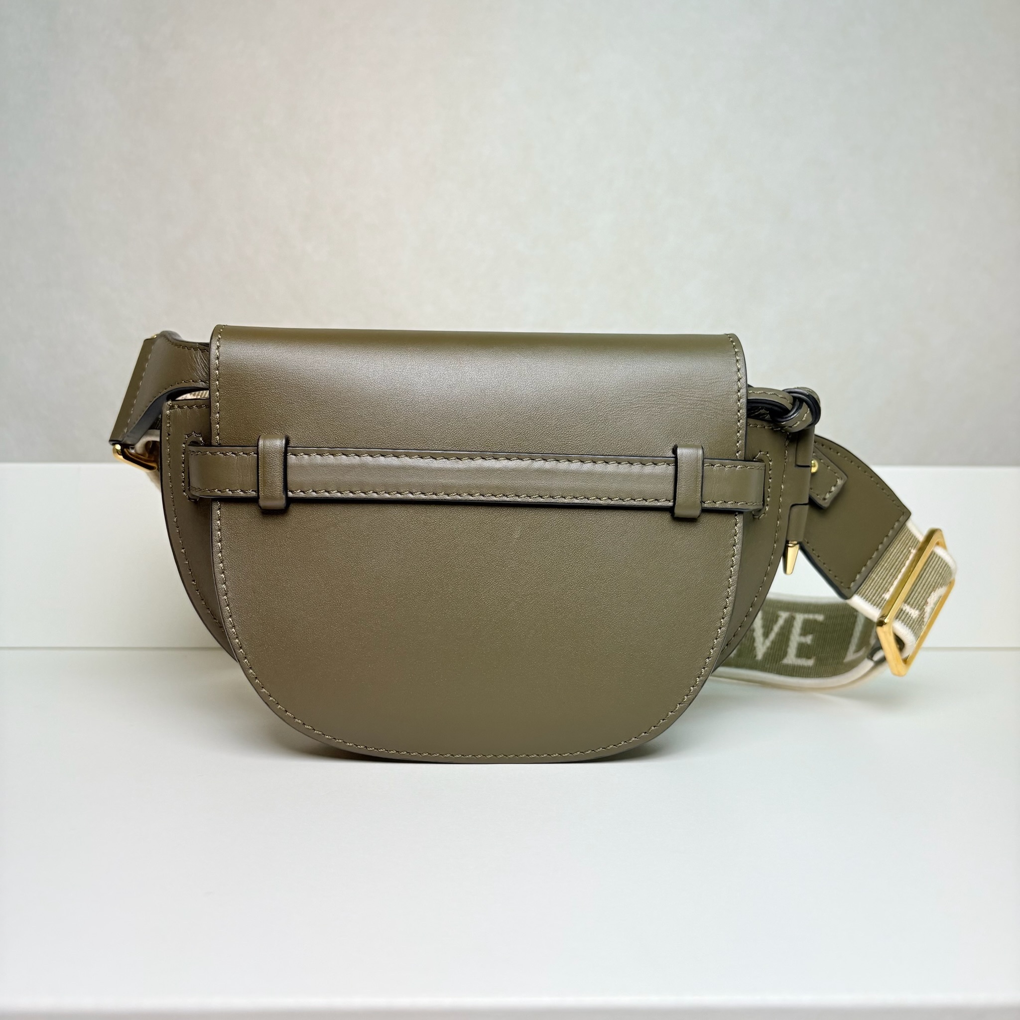Loewe Mini Gate Bag - Green / Ghw