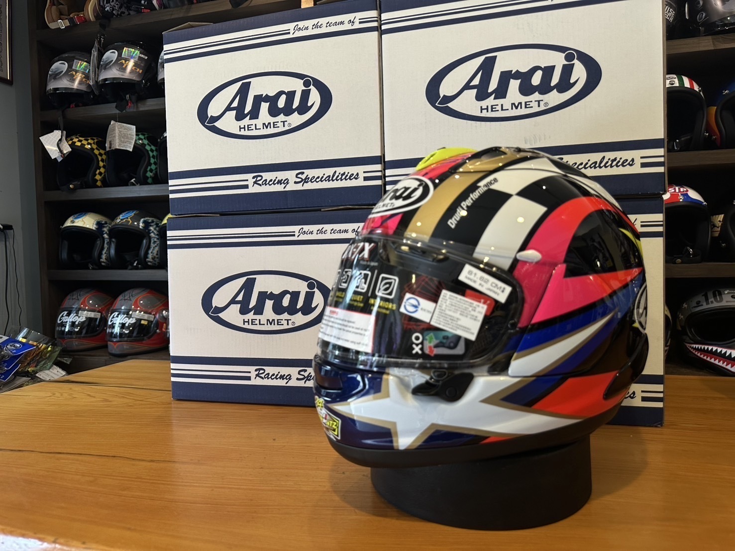 (現貨)德芯騎士部品屋Arai RX-7X SCHWANTZ 30TH RX7X全罩安全帽 公司貨