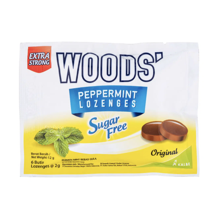 Woods' Peppermint Sugar Free Lozenges - Original