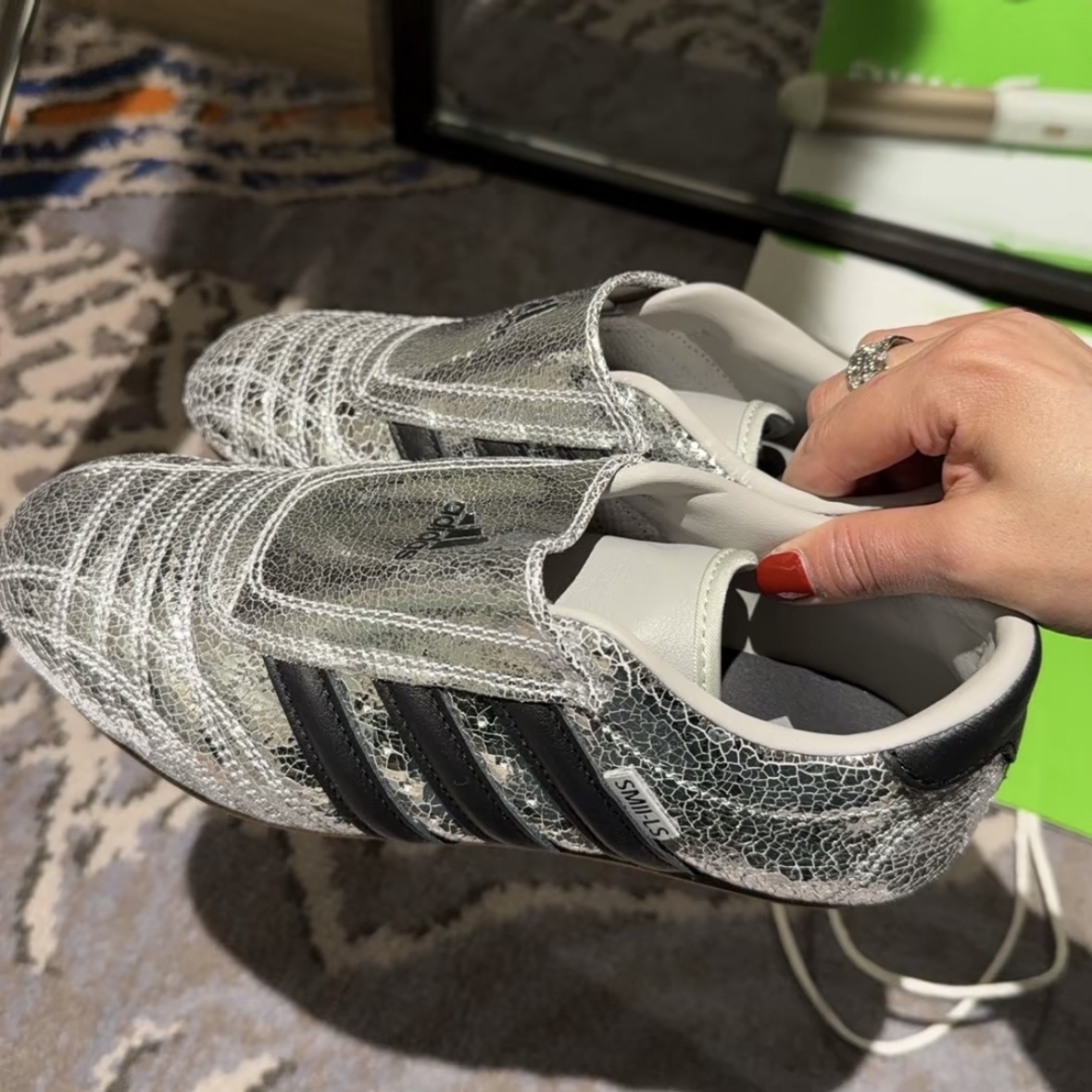 ADIDAS TAEKWONDO W 女 復古 跆拳道鞋 爆裂銀 銀黑膠底  JH9664