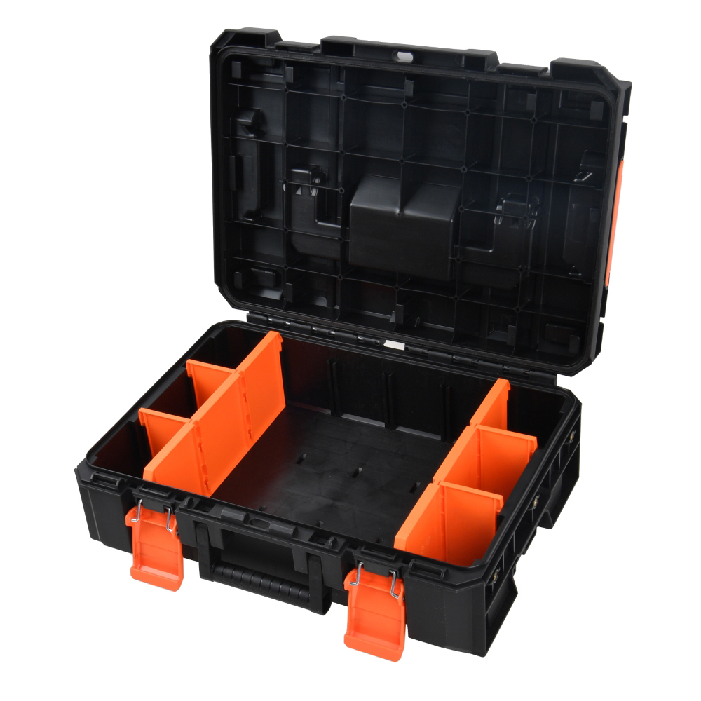 TACTIX TX-0454 歐式堆疊工具箱IP65防水防塵送擴充性配件水壺/水平尺架