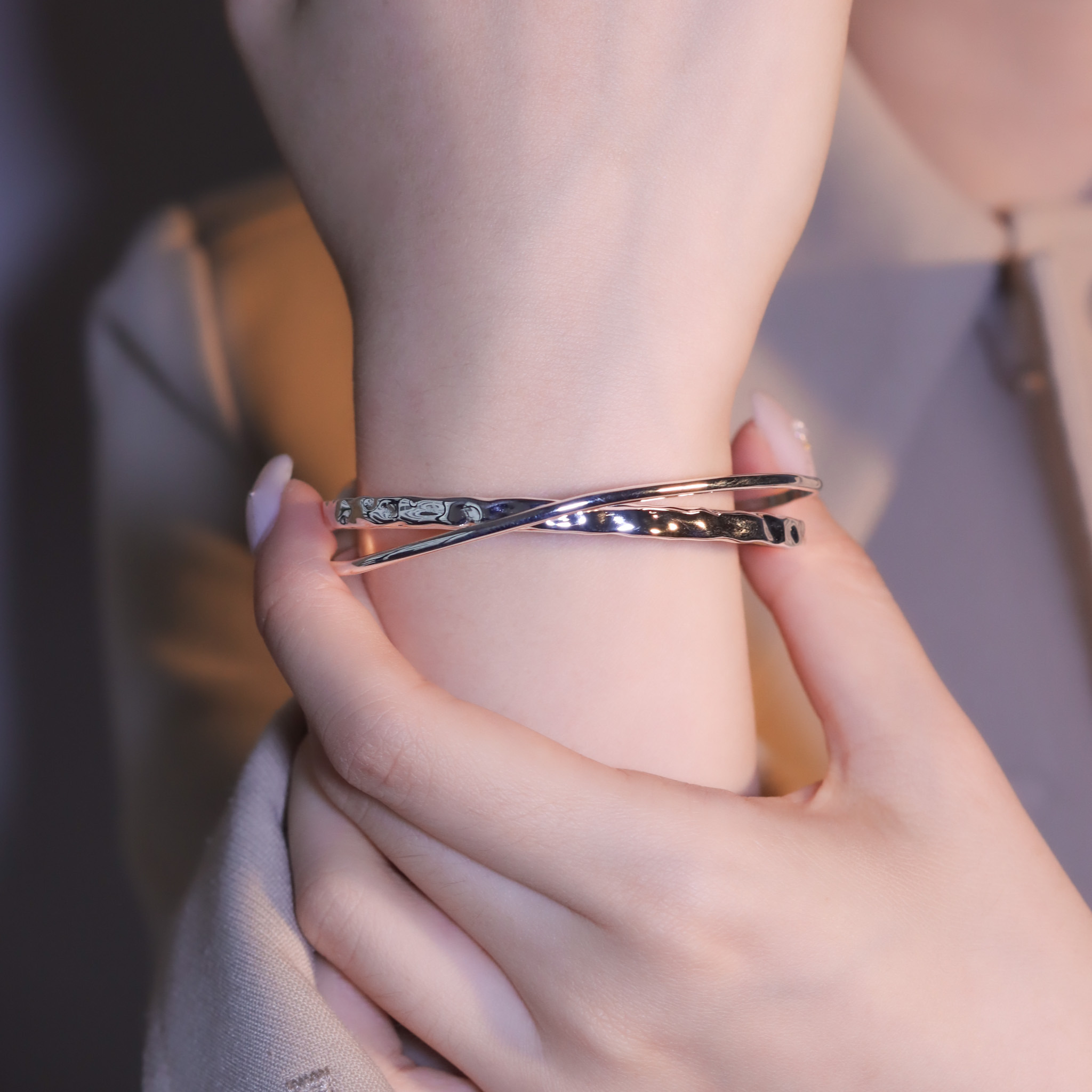 | 925銀丨遇見彼此手鐲  | BR1201 |