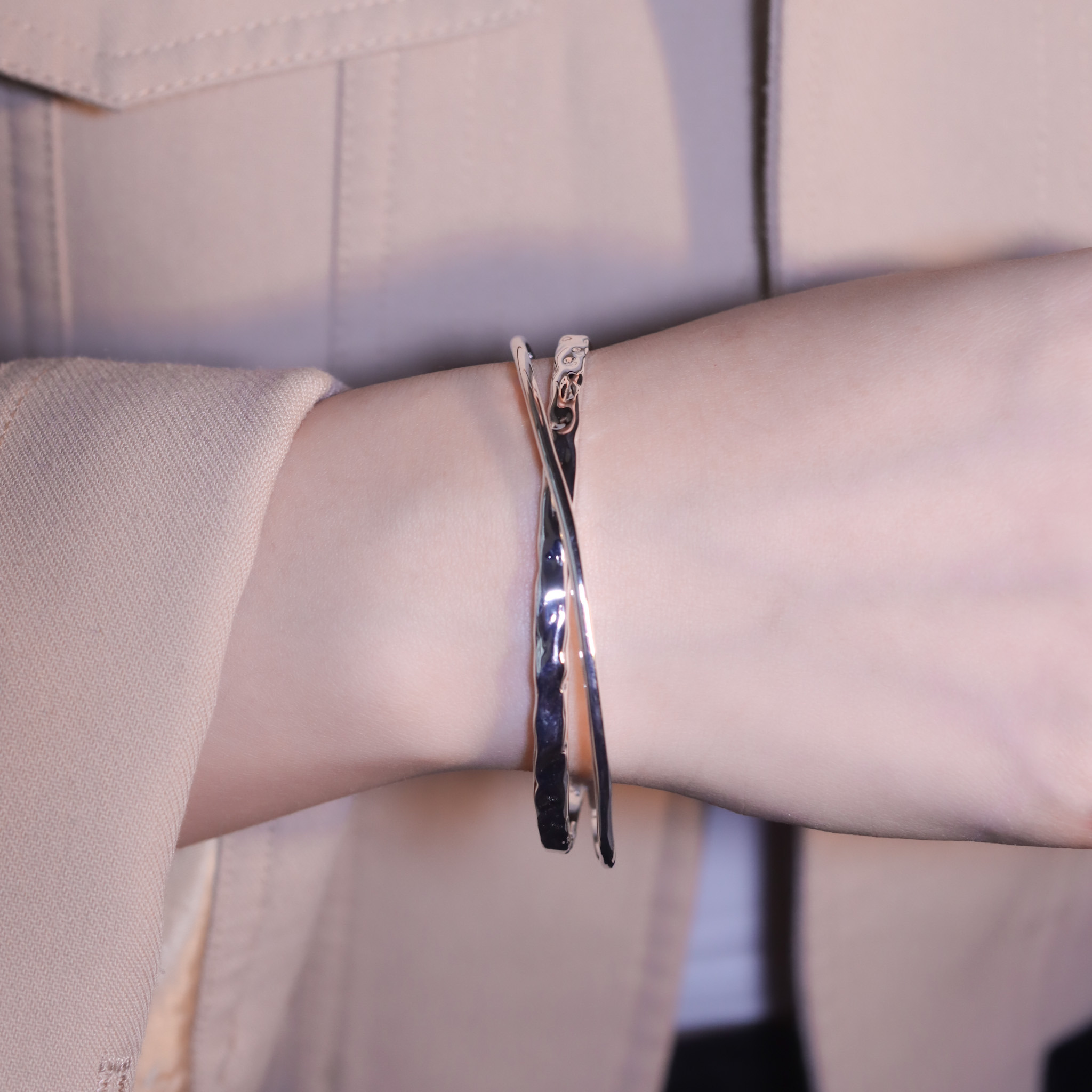 | 925銀丨遇見彼此手鐲  | BR1201 |