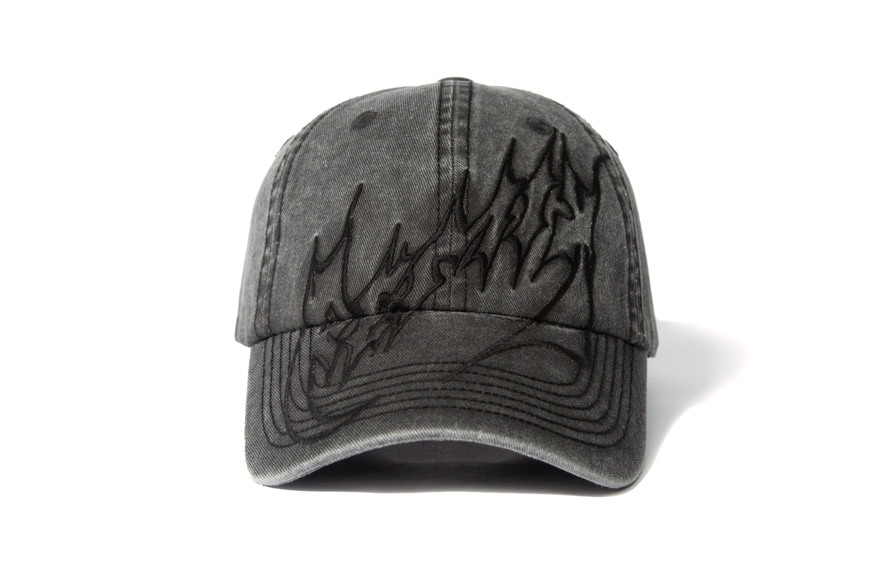 REMIX "Dmbroidery Denim Cap" (Black)