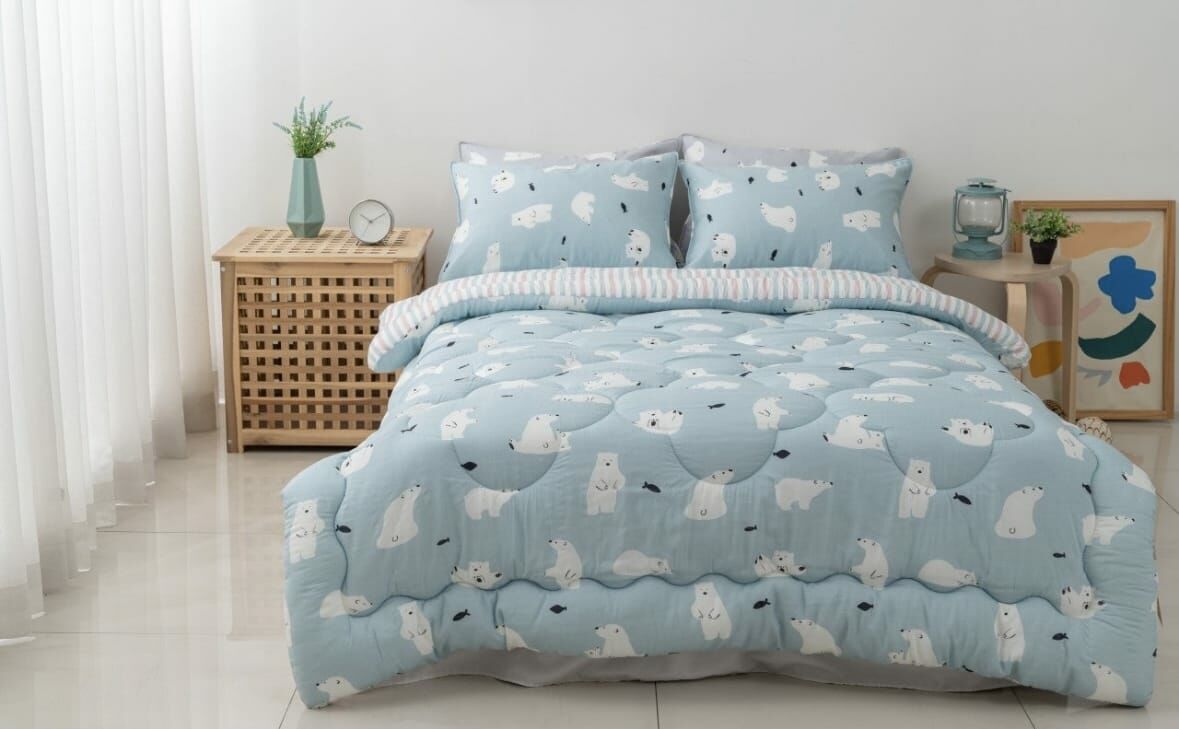 KQ3306 軟Q北極熊 (莫代爾) *四季款被*