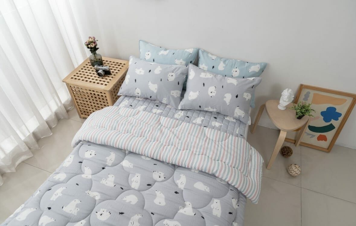 KQ3306 軟Q北極熊 (莫代爾) *四季款被*