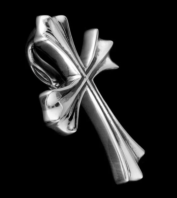 LO Rock Bottom Cross Pendant