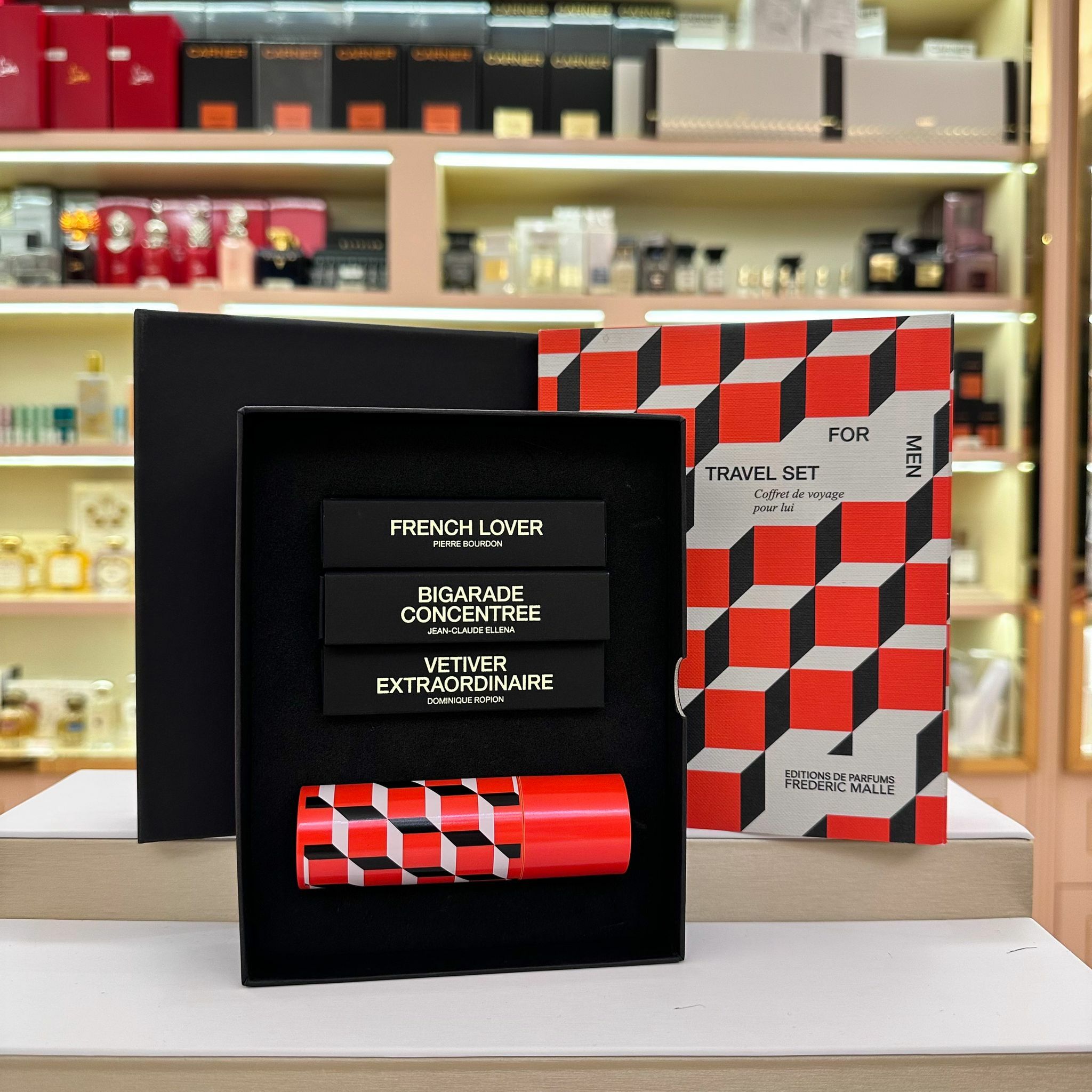 Frederic Malle Travel Set for Men FL+BC+VE 3 x10ml Set 馥馬爾 便攜旅行裝香水