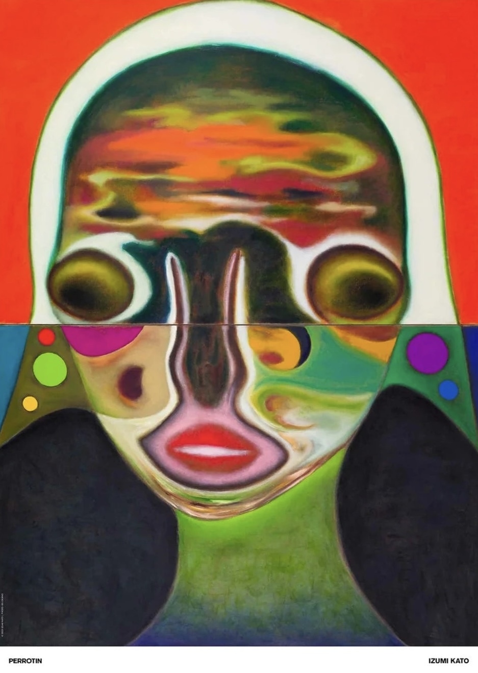 加藤泉 Izumi Kato - Untitled (Orange)