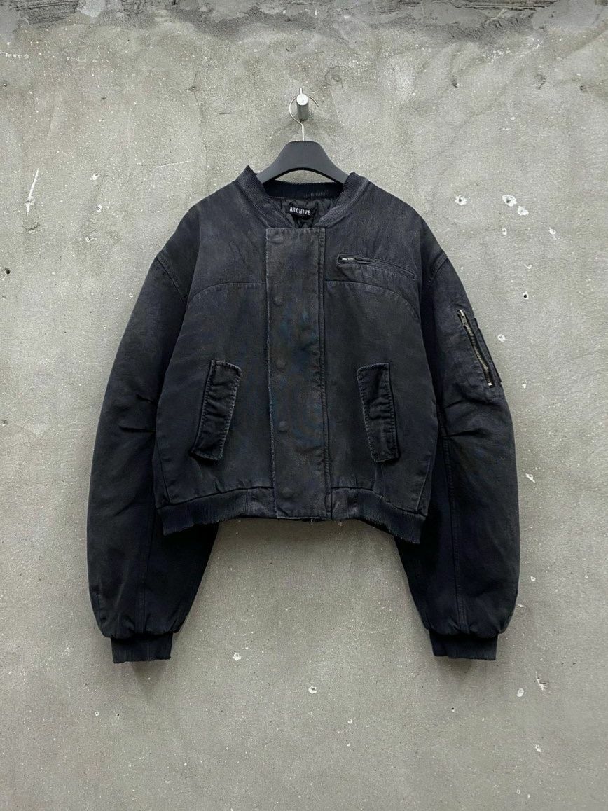 洗水淨色拉鍊外套(夾棉) ARCHIVE-293JK