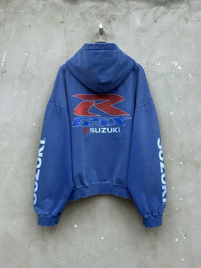 洗水英文字連帽衛衣(薄抓毛底) ARCHIVE-298T