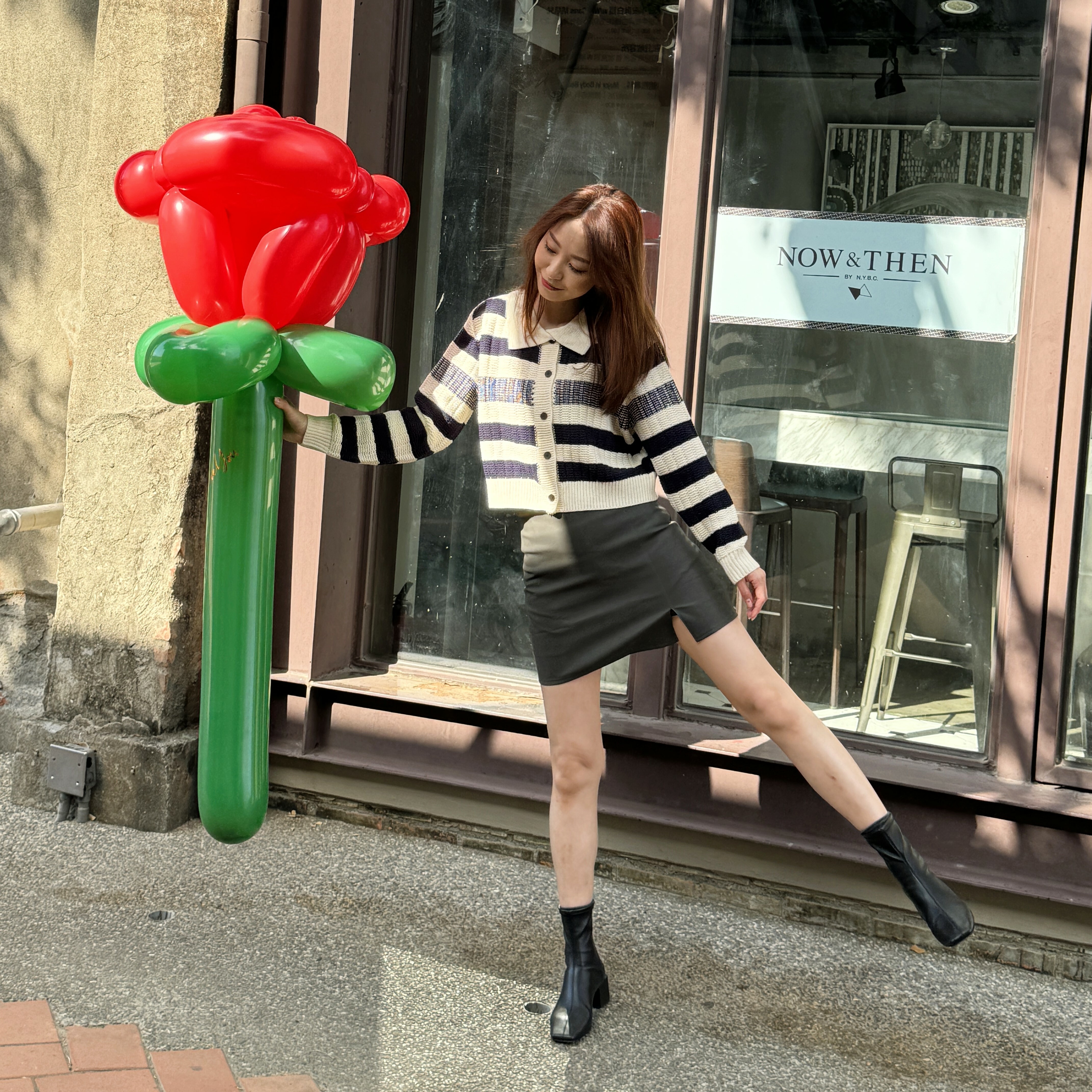 手折氣球丨巨可愛玫瑰花