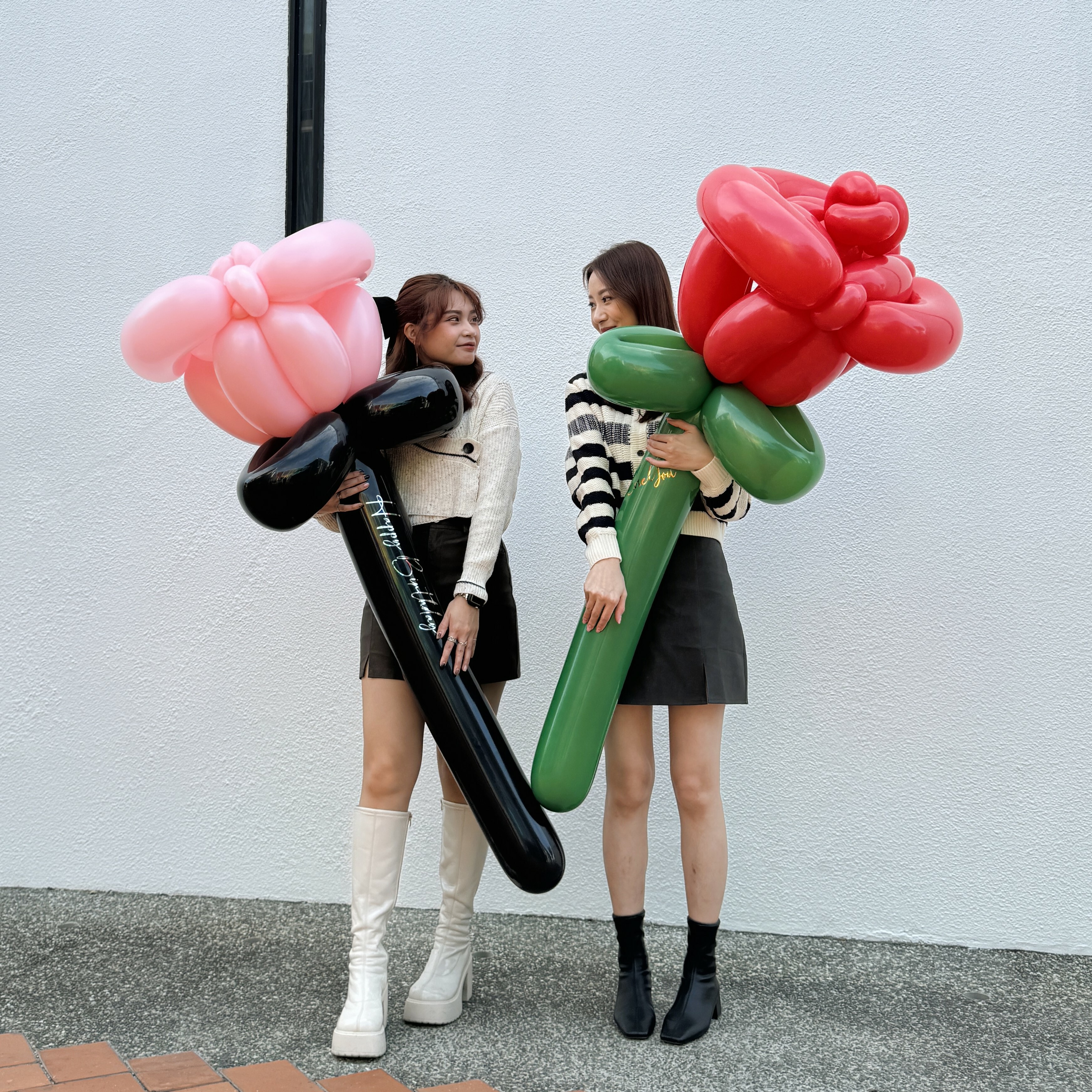 手折氣球丨巨可愛玫瑰花