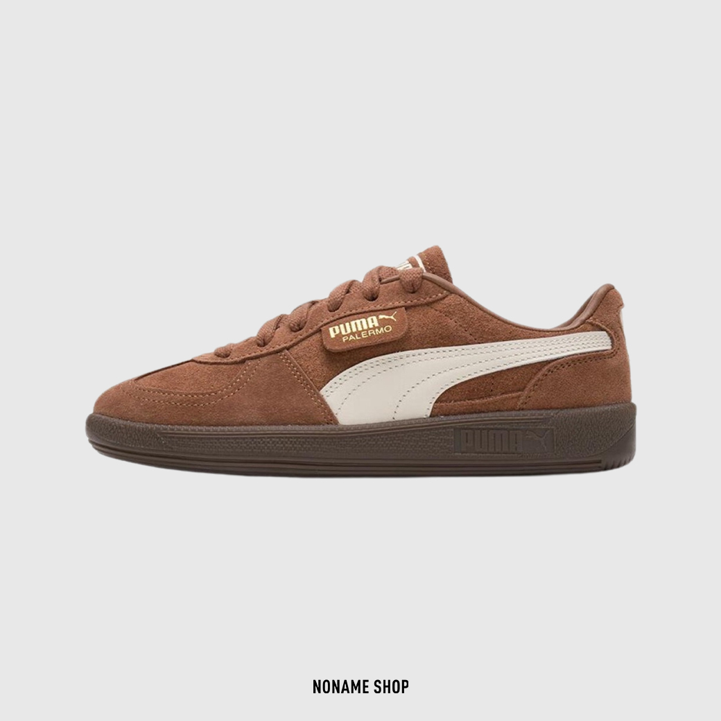 PUMA PALERMO 麂皮 金標 可可棕 復古 休閒鞋 (男/女款)
