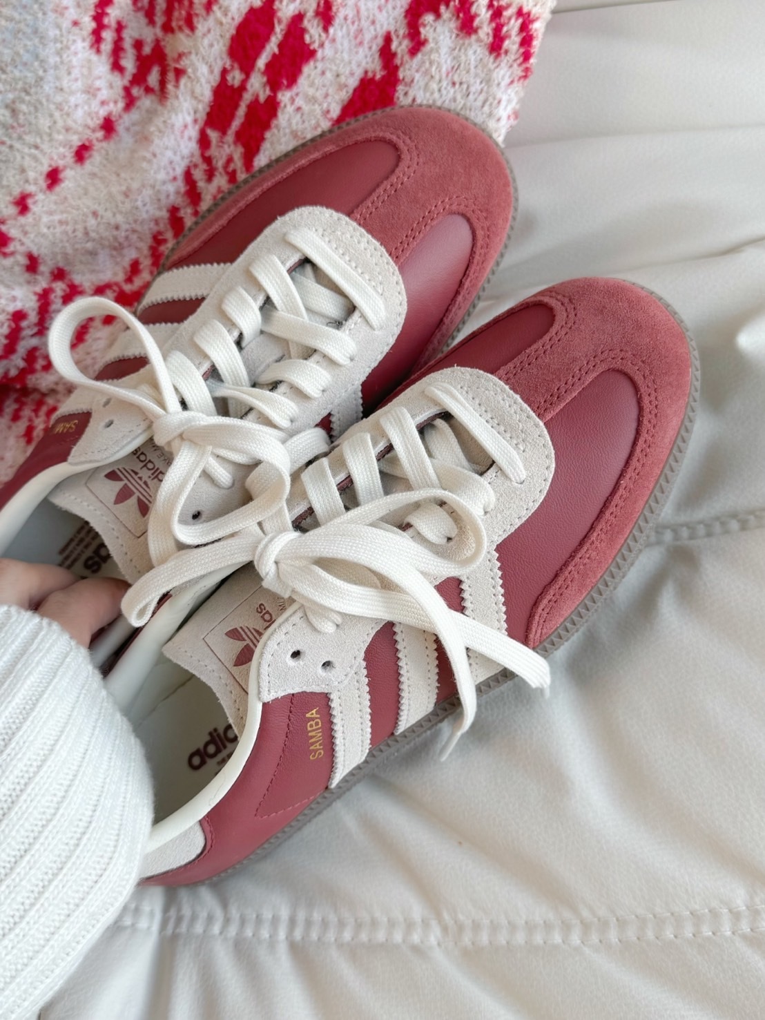 Adidas Samba OG 山楂紅