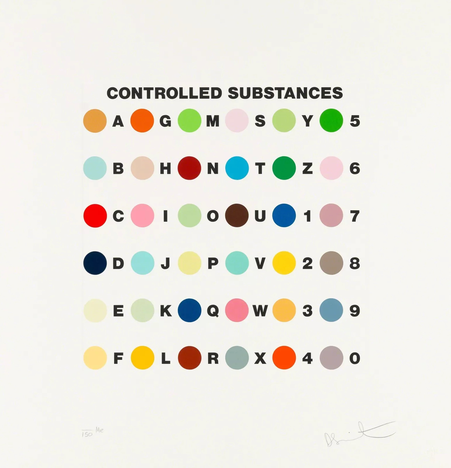 達明．赫斯特 Damien HIRST - Controlled Substances Key Spot