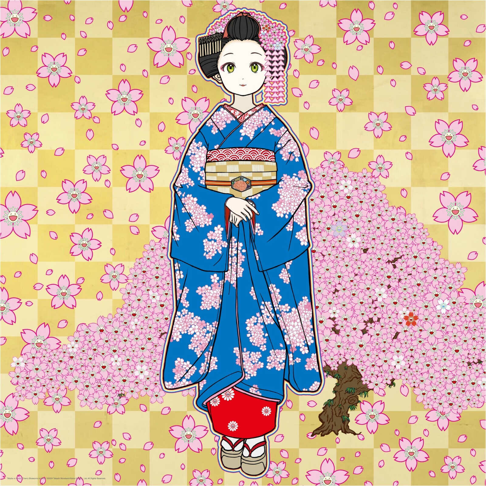村上隆 TSUCHIDA BAKUSEN-INSPIRED MAIKO-SAN 村上隆 TSUCHIDA BAKUSEN-INSPIRED MAIKO-SAN Bakusen Tsuchida