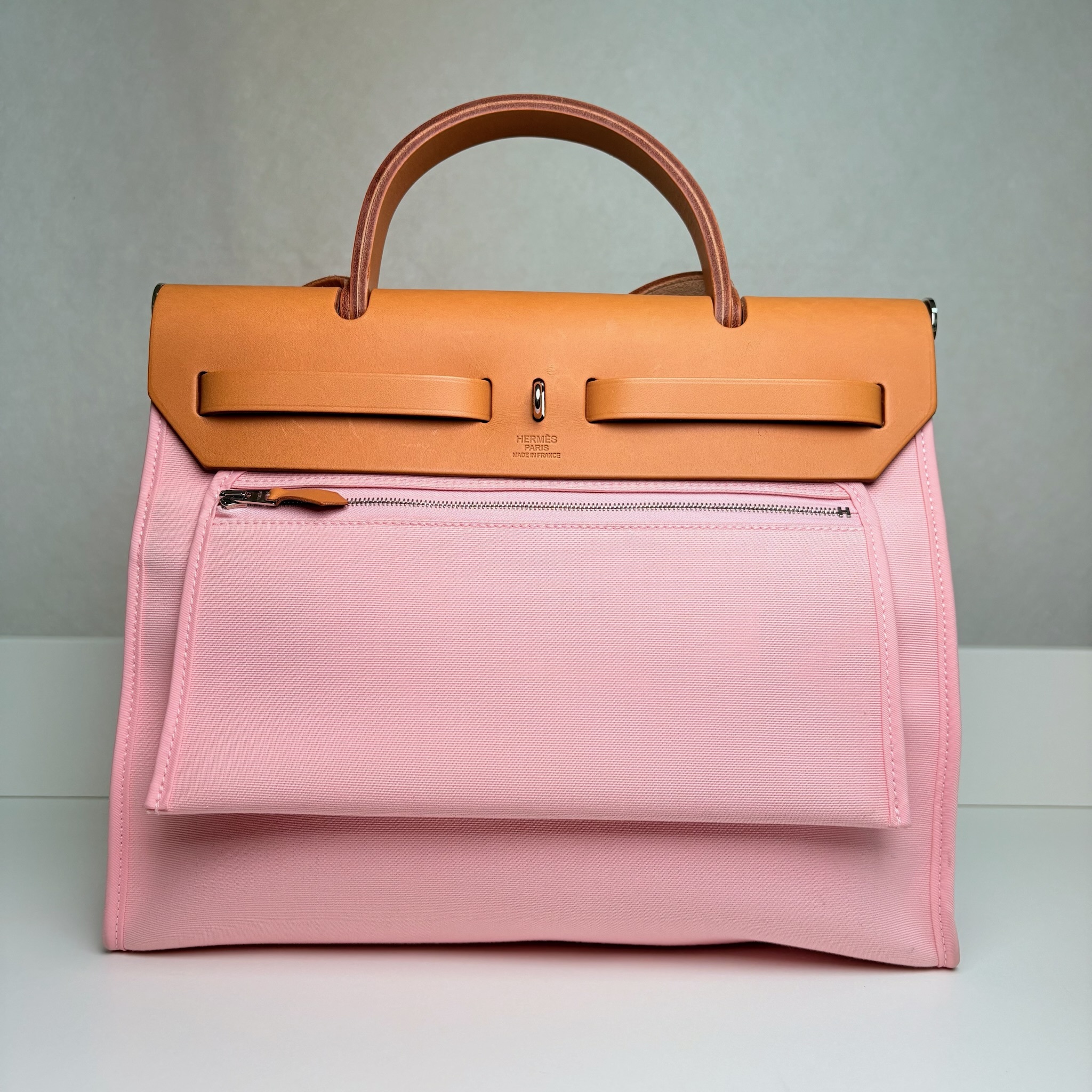Hermes Toile Herbag - Rose Sakura / Shw