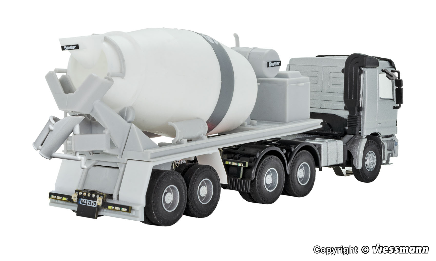 Viessmann 8230 HO規 MB ACTROS 2 軸混凝土攪拌半拖車