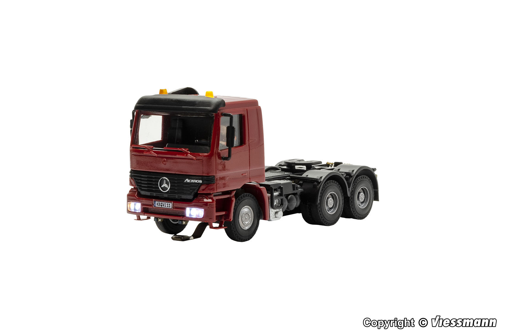 Viessmann 8011 HO規 MB ACTROS 3 軸鉸接式卡車