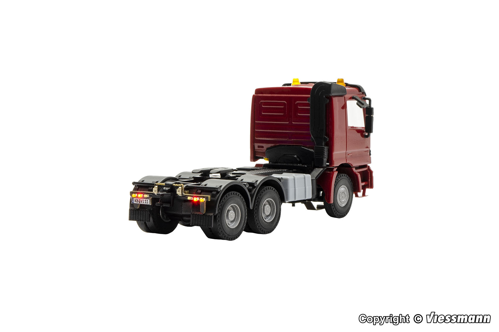 Viessmann 8011 HO規 MB ACTROS 3 軸鉸接式卡車
