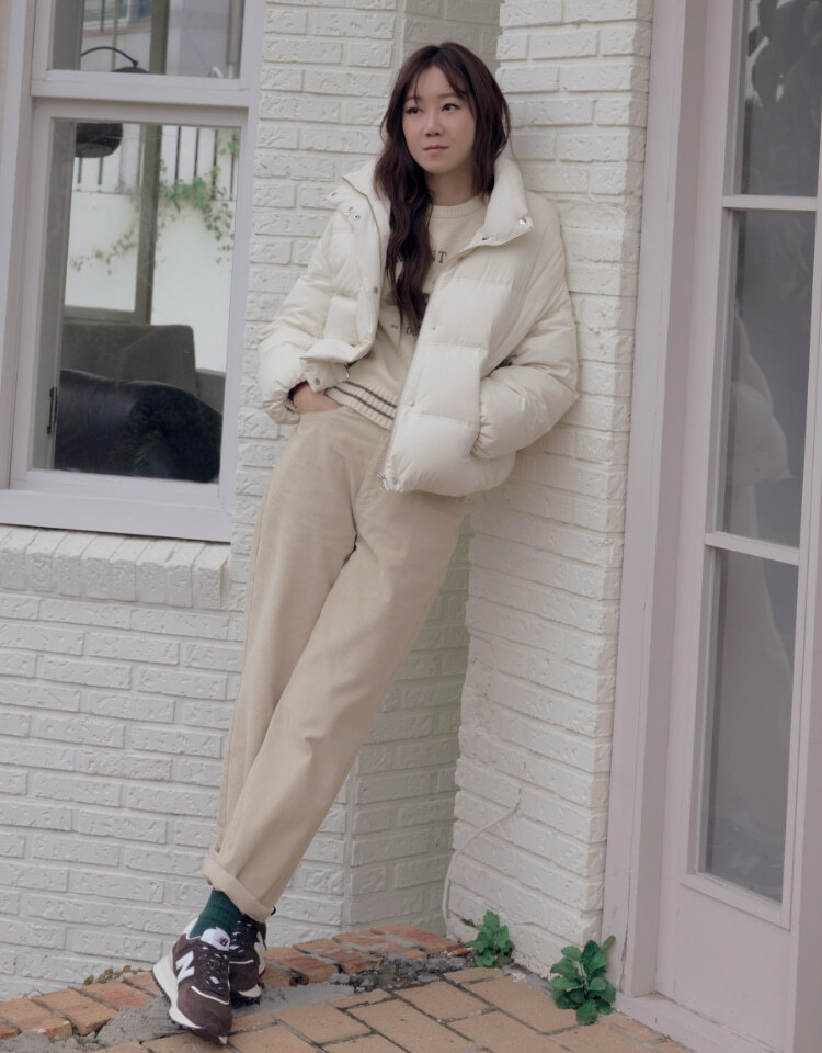 DEPOUND High Neck Duck Down Jumper