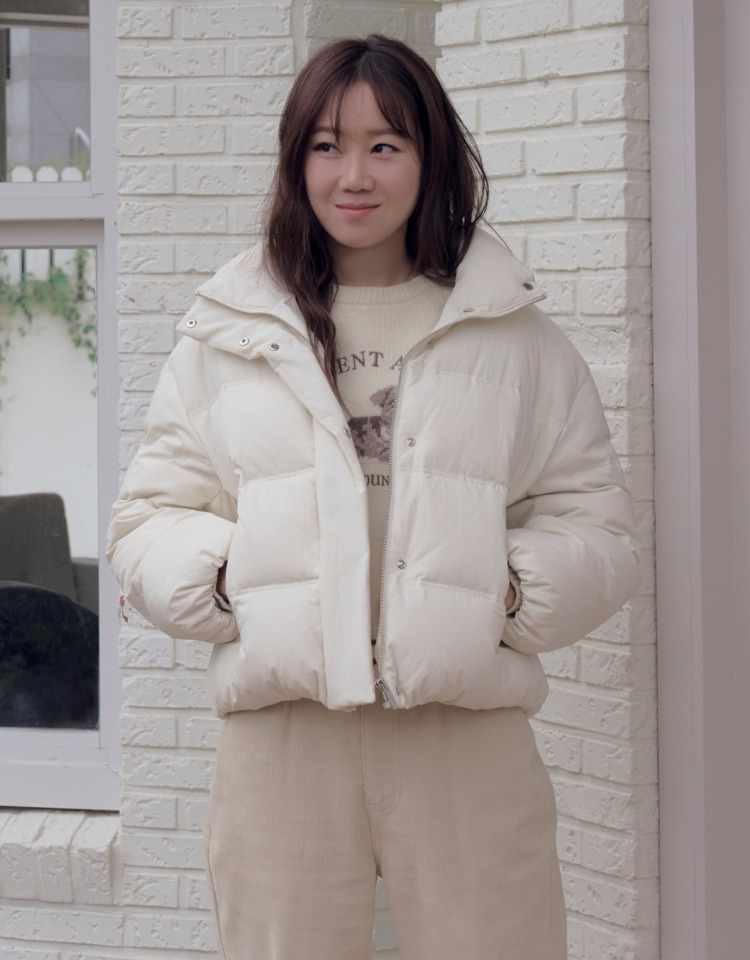 DEPOUND High Neck Duck Down Jumper