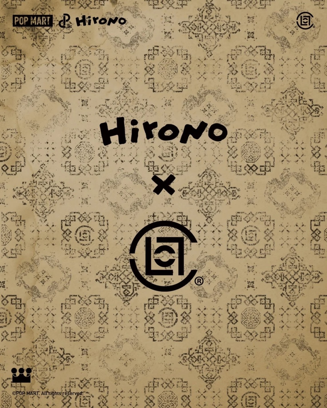 Clot x 泡泡瑪特 小野Hirono 凝結集團 陳冠希 系列盲盒