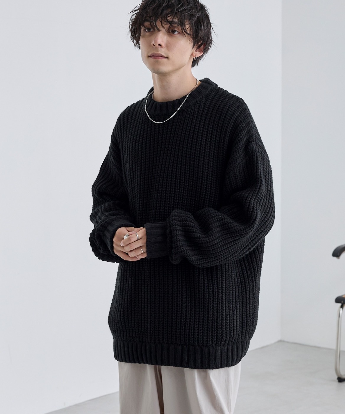 iSNEAKERS｜MONO-MART 混合針織毛衣 六色