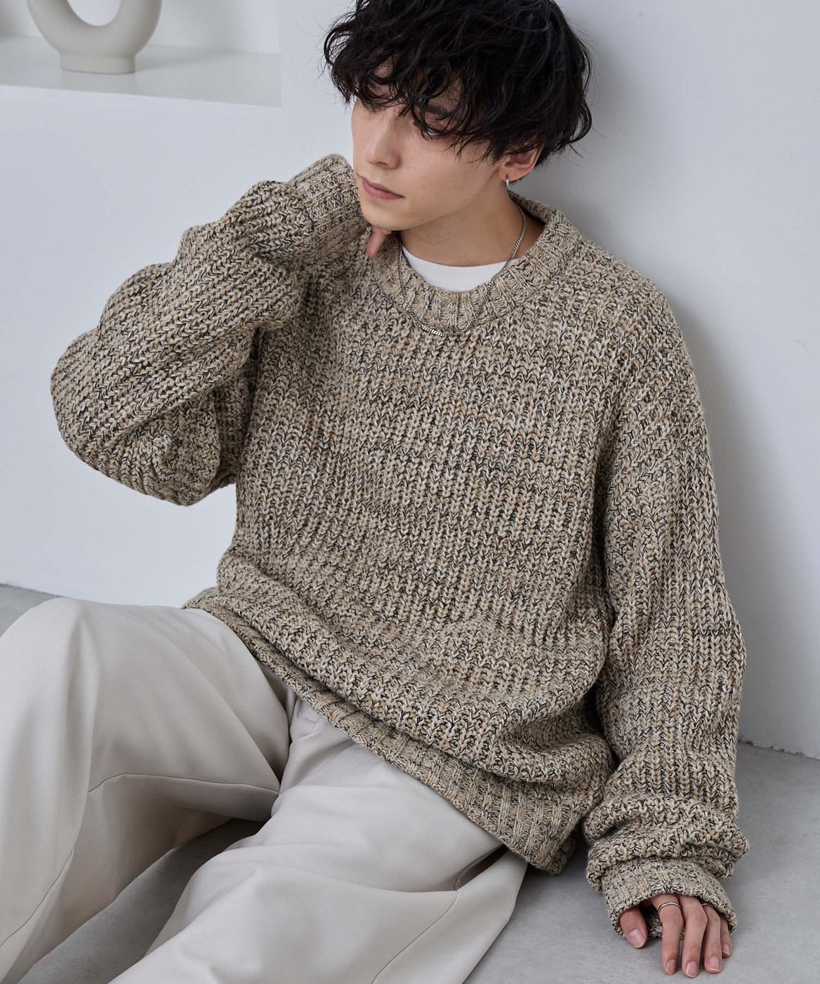 iSNEAKERS｜MONO-MART 混合針織毛衣 六色