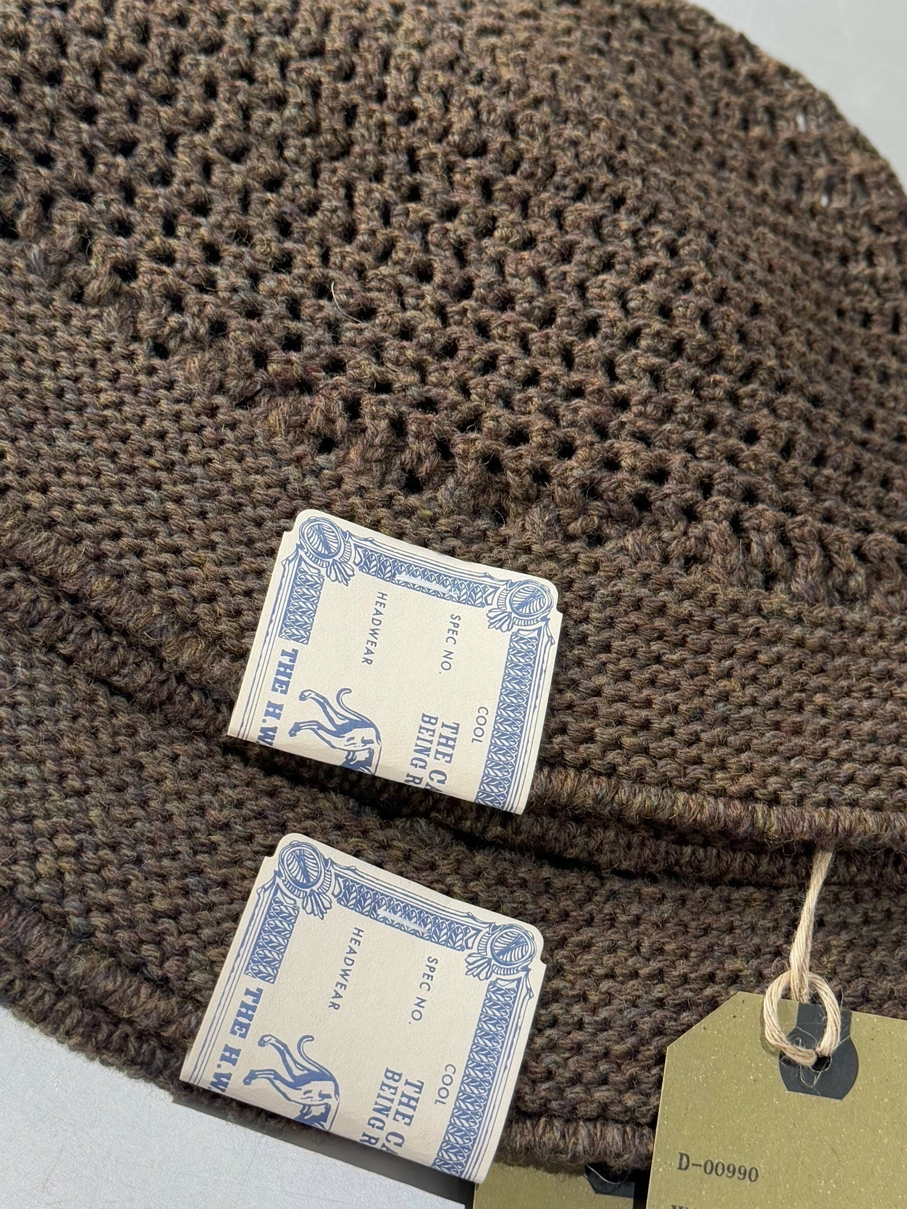 THE H.W DOG&CO 鐘型 美鈔帽 灰棕色