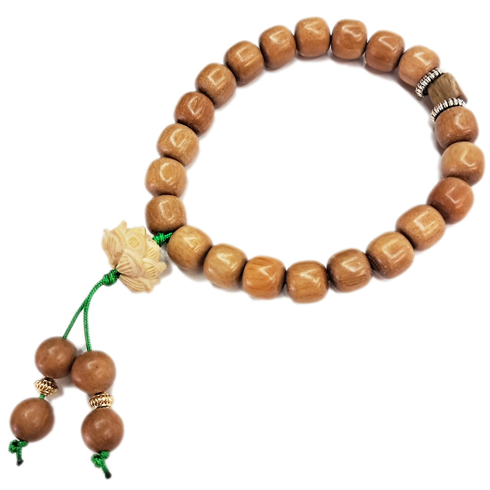 蓮花雕&檀香木桶珠【十方】154144