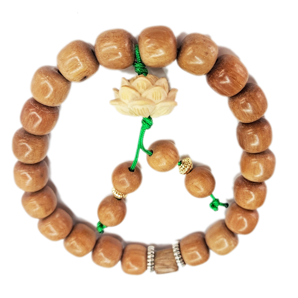 蓮花雕&檀香木桶珠【十方】154144