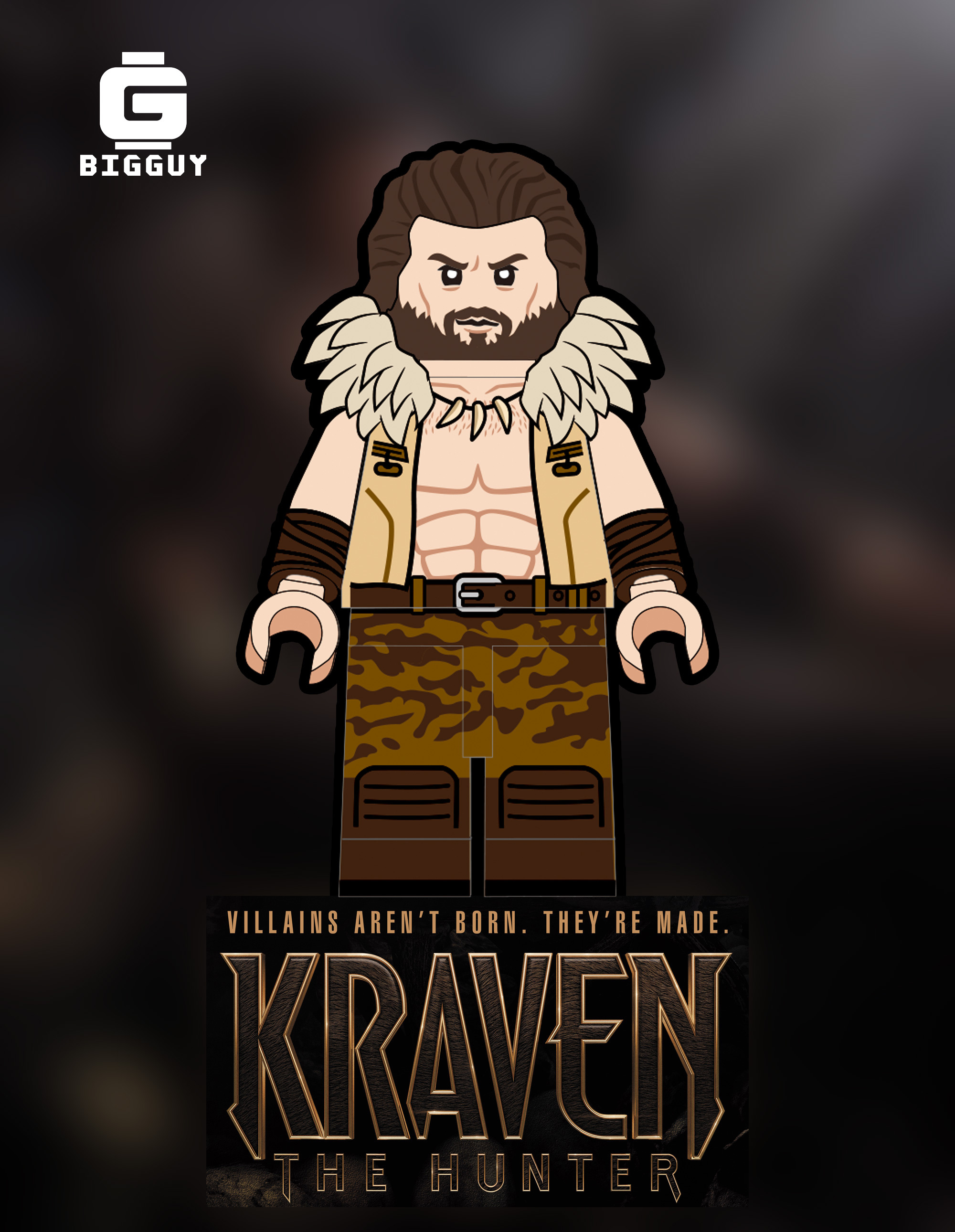 [Bigguy][Preorder] Kraven the Hunter [PADprinted]