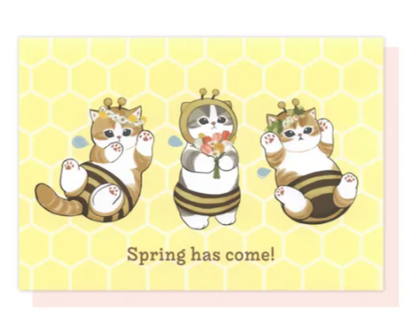 日本mofusand賀卡 (日本製)