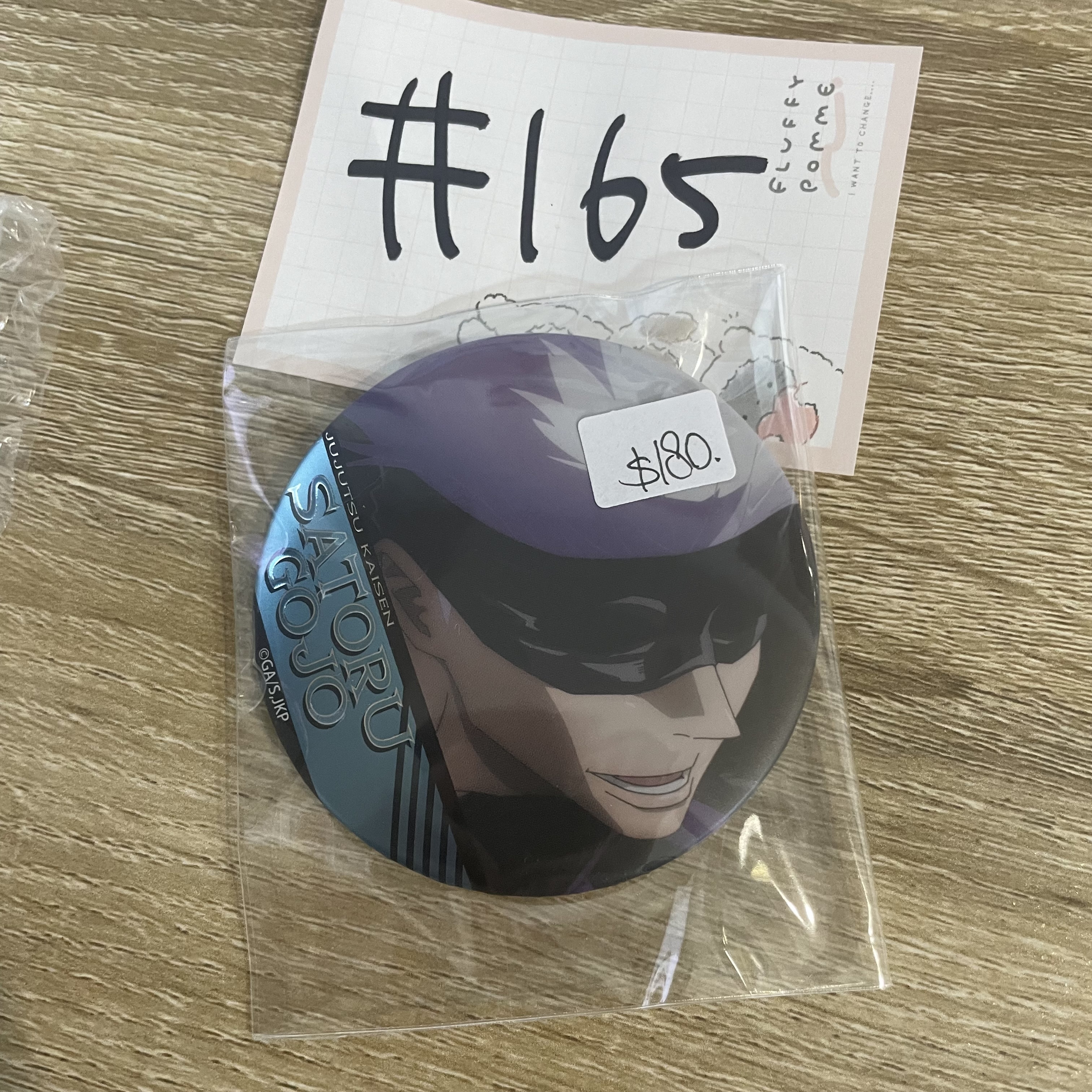 咒術迴戰 五條   襟章#165