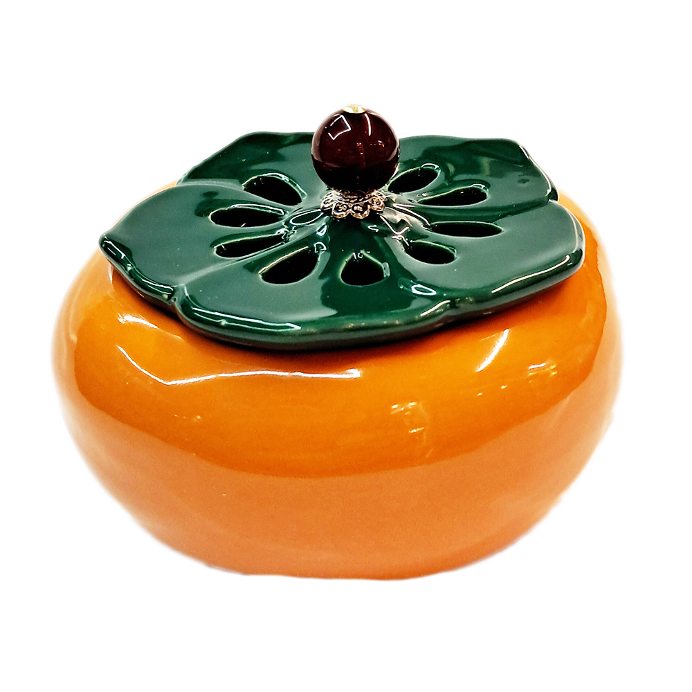 柿柿如意{陶瓷}淨香爐【十方】154153