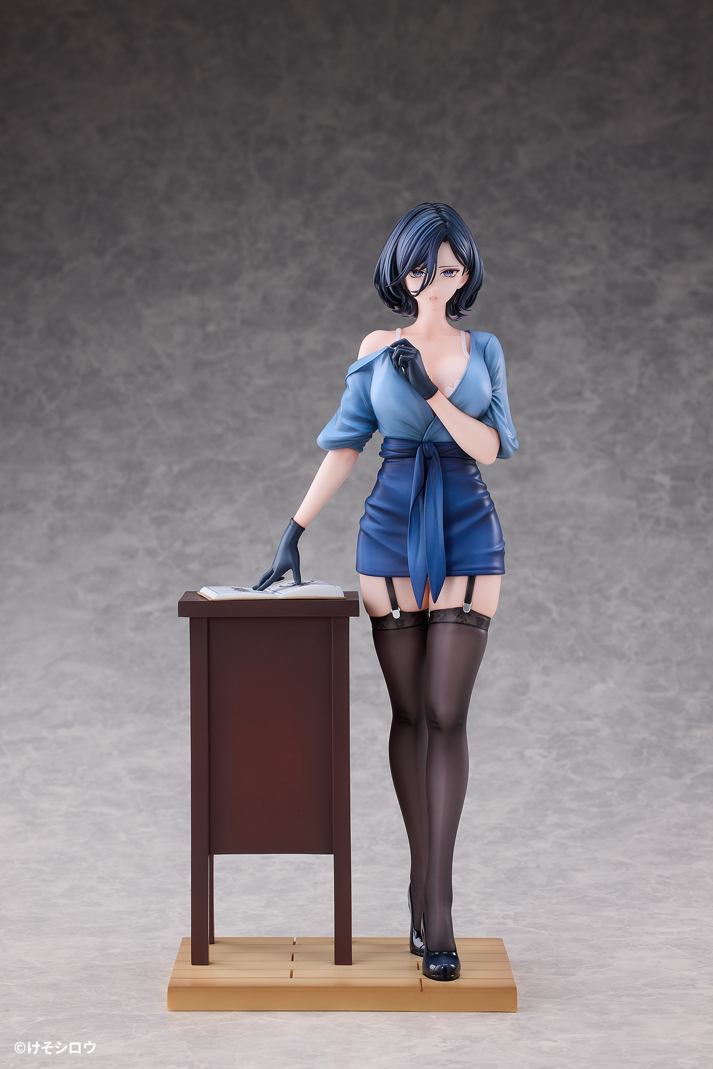 「ACG.GO」「預購」HanaBee けそシロウ 原畫 天然呆美術老師 瑠美 1/6 Scale Figure 附特典