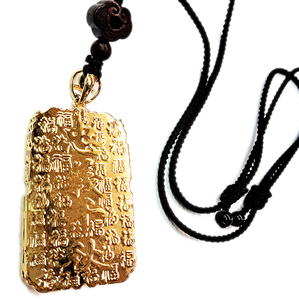 關聖帝君 越南沙金 中國結項鍊【十方】154167