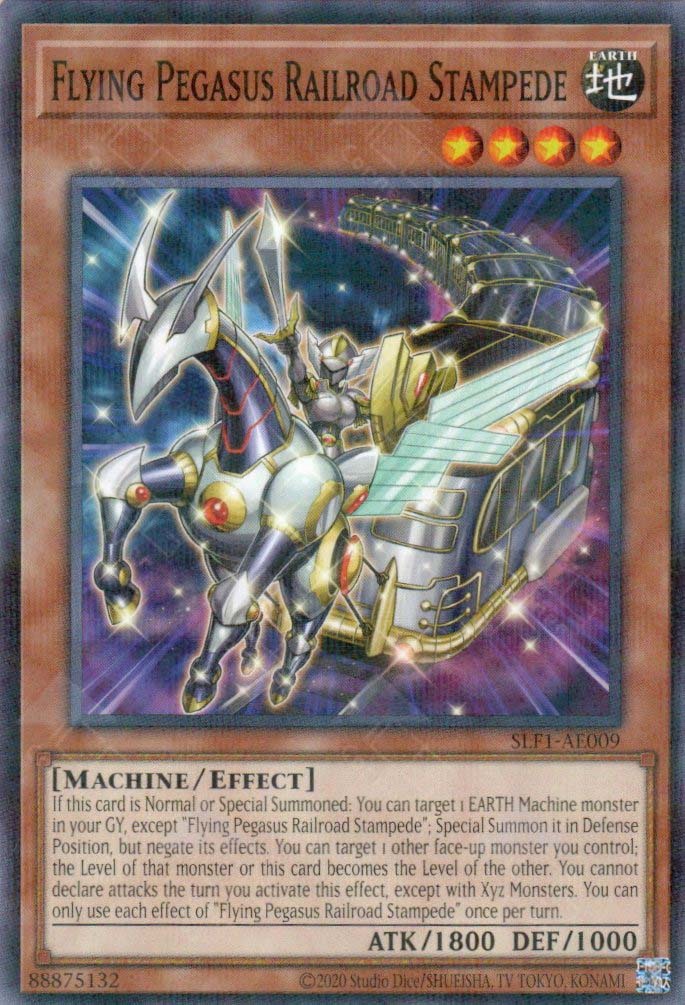 SLF1-AE009 Flying Pegasus Railroad Stampede