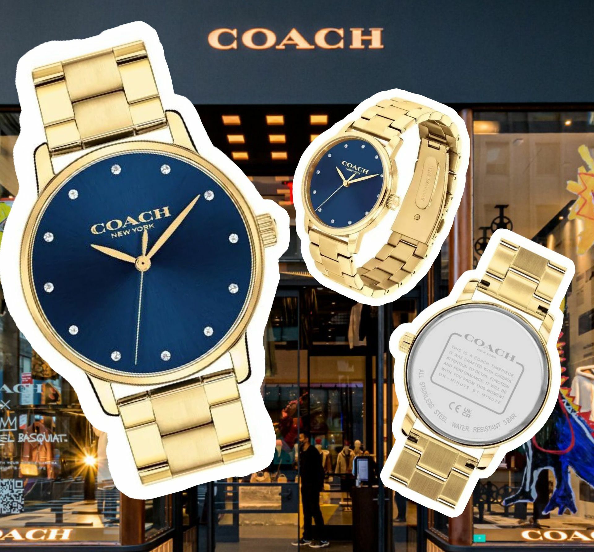 【預購】COACH G121404 手錶女裝手錶36mm (14503970)