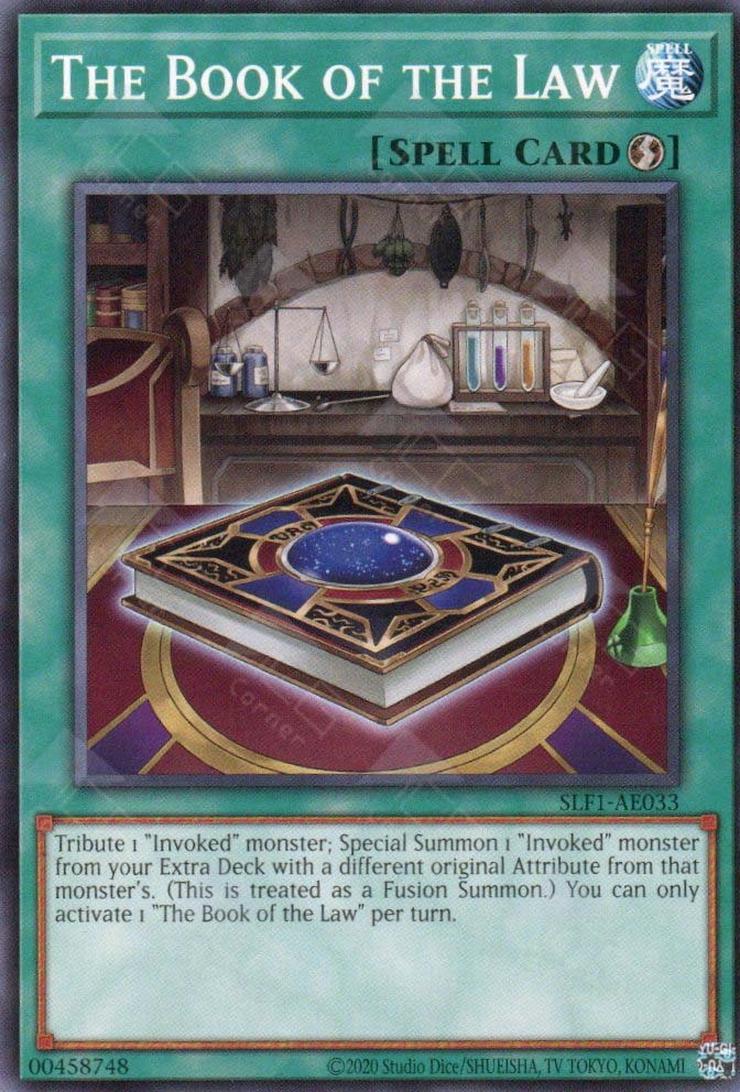 SLF1-AE033 The Book of the Law