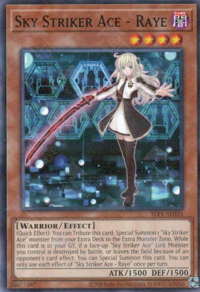 SLF1-AE035 Sky Striker Ace - Raye