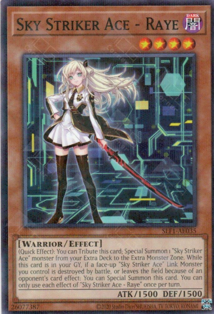 SLF1-AE035 Sky Striker Ace - Raye (Alternate Art)